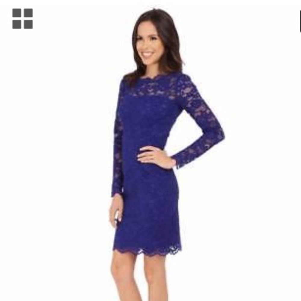 Nicole Miller Lace Sheath Dress 4